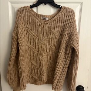 Cozy Tan Sweater